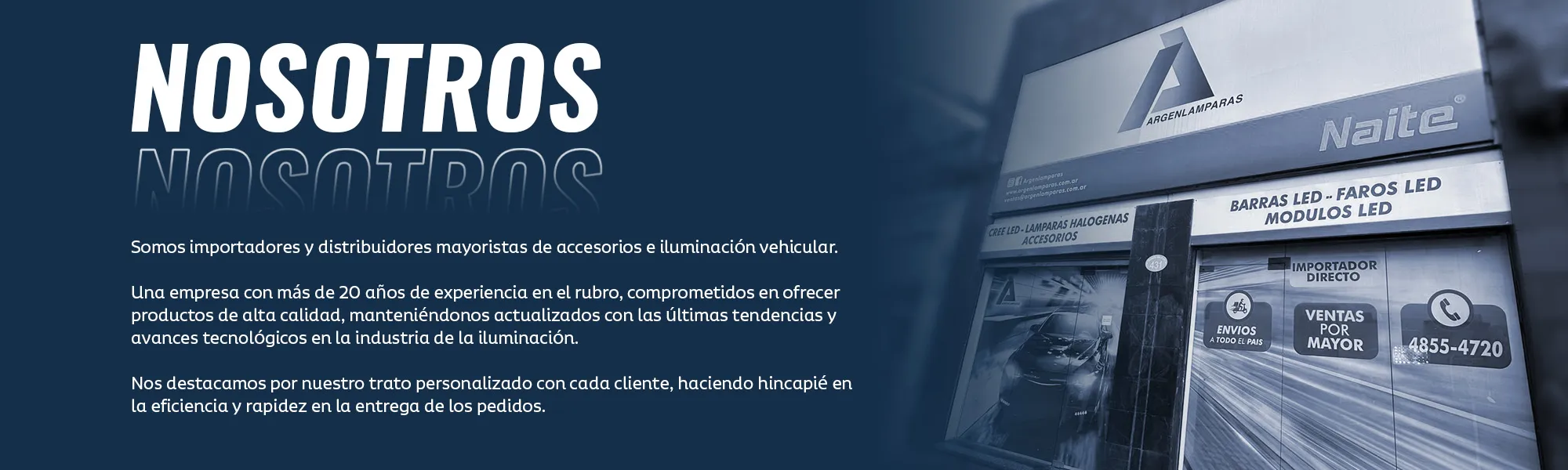 Nosotros - Argenlamparas